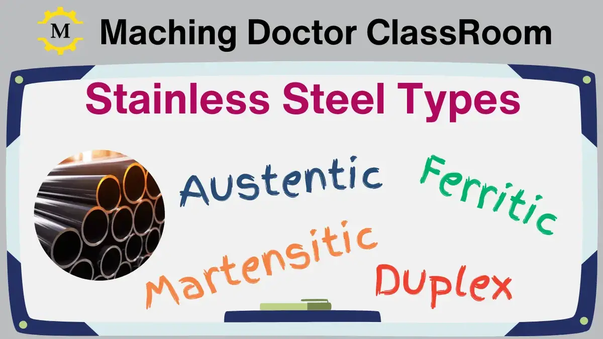 Stainless Steel Types - What is the diffrence between Austenitic,  Martensitic, Ferritic, & Duplex